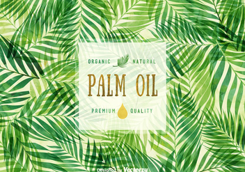 Free Palm Oil Vector Background - Free vector #398549