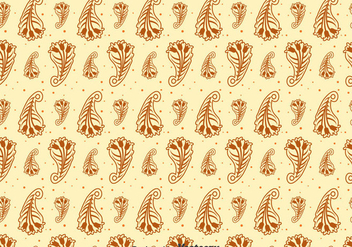 Brown Cashmere Seamless Pattern - Free vector #400289