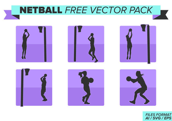 Netball Free Vector Pack - vector #400469 gratis
