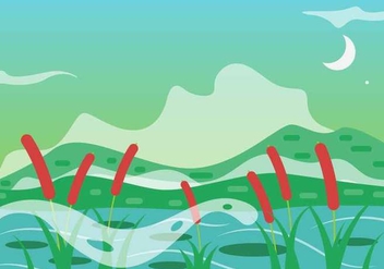 Free Cattails Vector - Free vector #401339