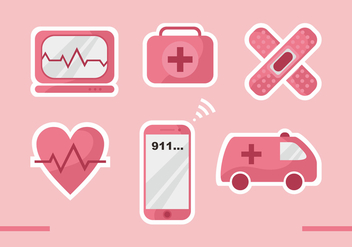CPR Vector Icons - Free vector #402249