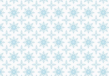Free Vector Snowflakes Pattern - Free vector #404049