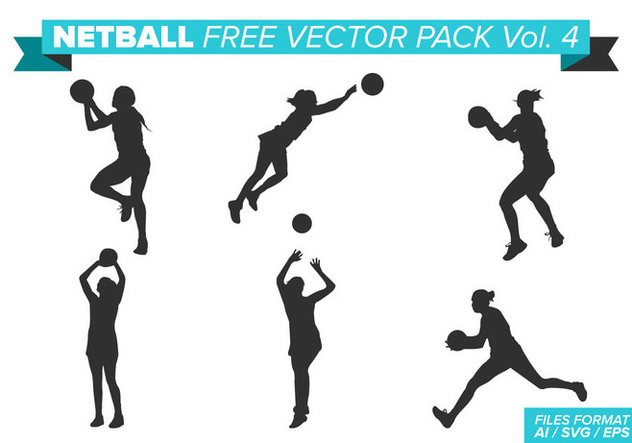 Netball Free Vector Pack Vol. 4 - Free vector #404379