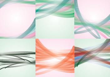 Abstract Swoosh Background Colorful Vector - Free vector #407129