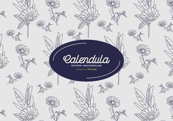 Calendula Background - Kostenloses vector #409779