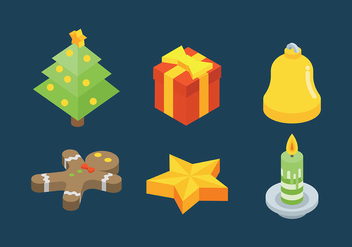 Free Christmas Icons Vector - Kostenloses vector #410769