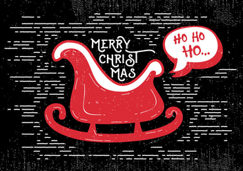 Christmas Greeting Card Vector - vector #411059 gratis