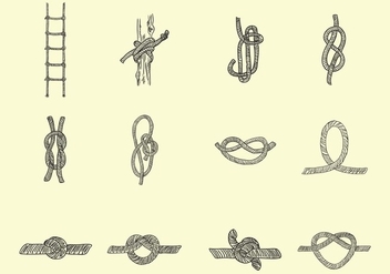 Various Forms of Rope - Free vector #414189