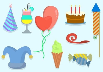 Free Party Vector Icons - Free vector #415359