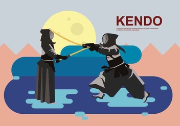 Free Kendo Illustration - vector gratuit #415429 