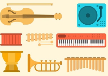 Free Music Vector Collection - vector gratuit #416039 