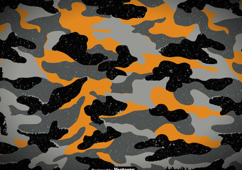 Vector Camouflage Pattern - vector gratuit #416459 