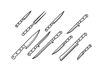 Free Knife Vector - Kostenloses vector #416909