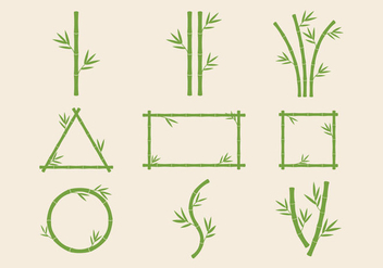 Free Bamboo Stems Vector - Free vector #417559