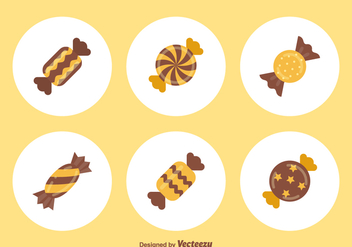 Free Toffee Vector Icons - vector gratuit #417899 