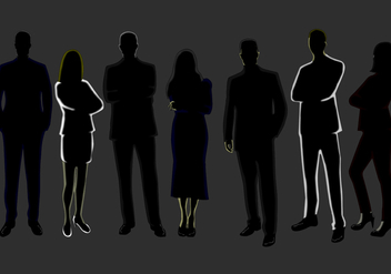 Business Person Silhouette - Free vector #418039