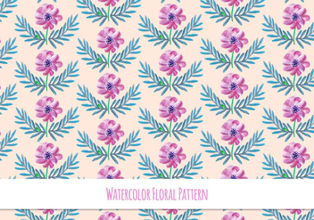 Spring Floral Pattern Free Vector - Free vector #418099