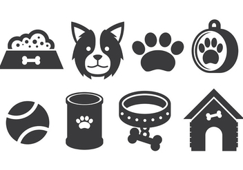 Free Border Collie Icons Vector - Free vector #418689