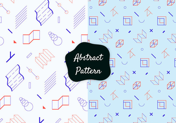 Abstract Decorative Pattern - vector gratuit #422069 