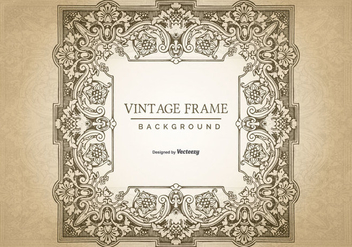 Vintage Grunge Frame Background - бесплатный vector #422189