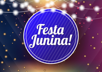 Festa Junina Template Background - бесплатный vector #424259