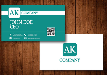 Business Card design - vector gratuit #424869 