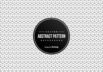 Geometric Abstract 3D Squares Pattern Background - vector gratuit #430409 