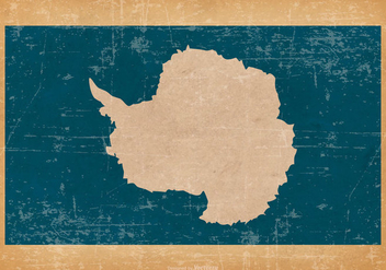 Flag of Antarctica on Grunge Background - vector gratuit #431229 