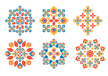 Islamic Ornament Vector Pack - бесплатный vector #431309