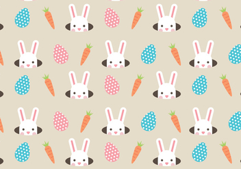 Rabbits And Carrots - vector gratuit #431779 