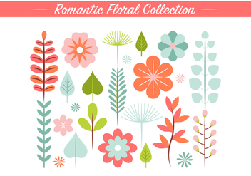 Free Spring Flower Vector Elements - Free vector #431989