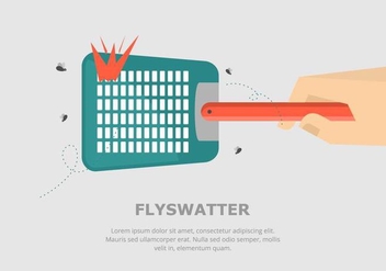 Fly Swatter Background - vector #432019 gratis