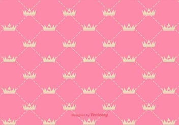 Vector Princess Crown Pattern - Kostenloses vector #432239
