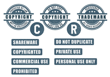 Copyright Icon Vector - Kostenloses vector #432299
