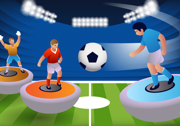 Subbuteo Table Football Game - Free vector #433619