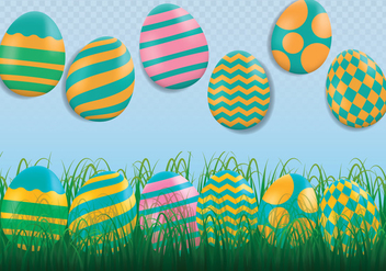 Easter Background - vector gratuit #433659 