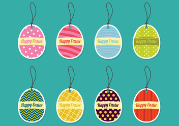 Decorative Easter Eggs - Kostenloses vector #433799