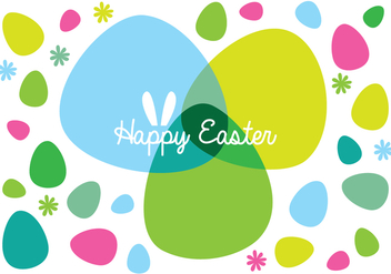 Easter Background - vector gratuit #433959 