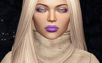 Eyeshadow Lilian & Lips Toma by Zibska @ Shiny Shabby - image #434409 gratis