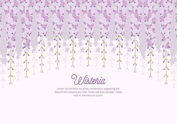 Wisteria Background - бесплатный vector #435409