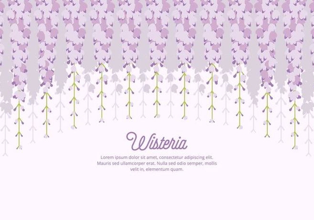 Wisteria Background - vector gratuit #435409 