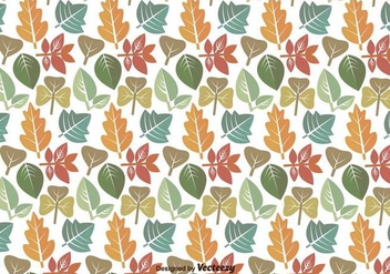 Leaves Pattern Vector Icons - vector gratuit #436239 