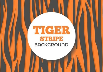 Free Tiger Stripe Background Vector - Kostenloses vector #437259