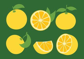Clementine Vector Icons - Free vector #439379