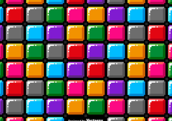 Vector Pixel Art Colorful Blocks Seamless Pattern - vector #440079 gratis