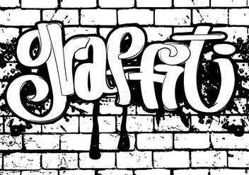 Graffiti Style Illustration - vector gratuit #441359 