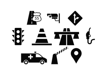 Free Traffic Icon Vector - Free vector #443299