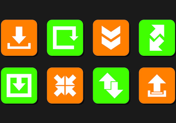 Set Of Update Icons - Free vector #443349
