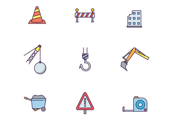 Building Works Icon Pack - vector #446289 gratis