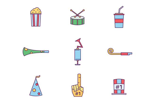 Festival Icons - Free vector #446399